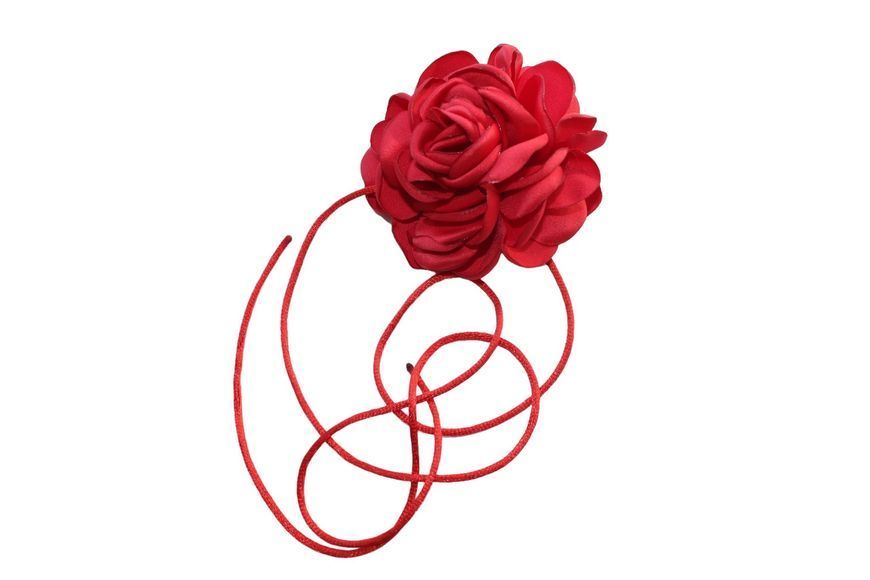 Чокер Rose червоний decor n-0033 фото