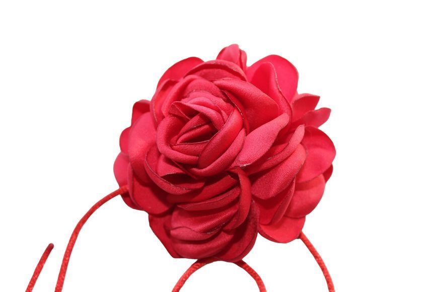Чокер Rose червоний decor n-0033 фото