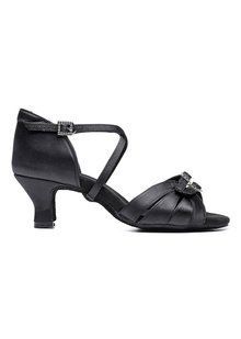 Туфлі для бальних танців латина | Stefania black 5,5 00488-42 фото