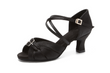 Туфлі для бальних танців латина | Stefania black 5,5 00488-42 фото