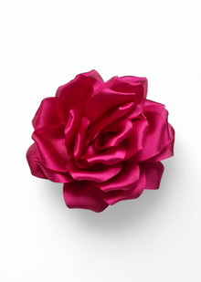 Заколка для волосся Big flower red decor n-0045 фото