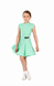 Бейсік для бальних танців бірюзовий Tiffany 00582-110 фото
