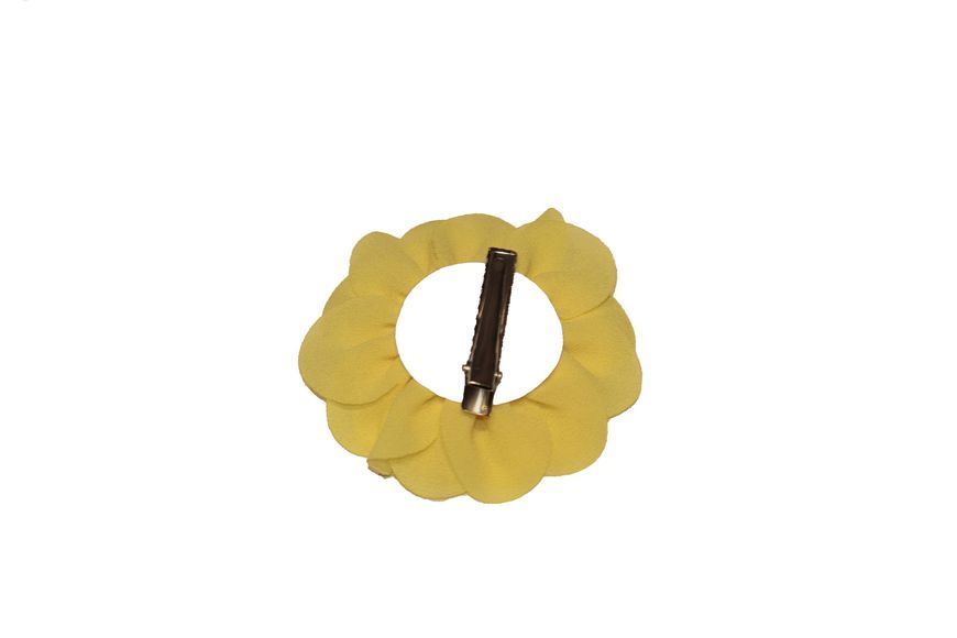 Заколка для волосся Flower Yellow decor n-0030-ye фото