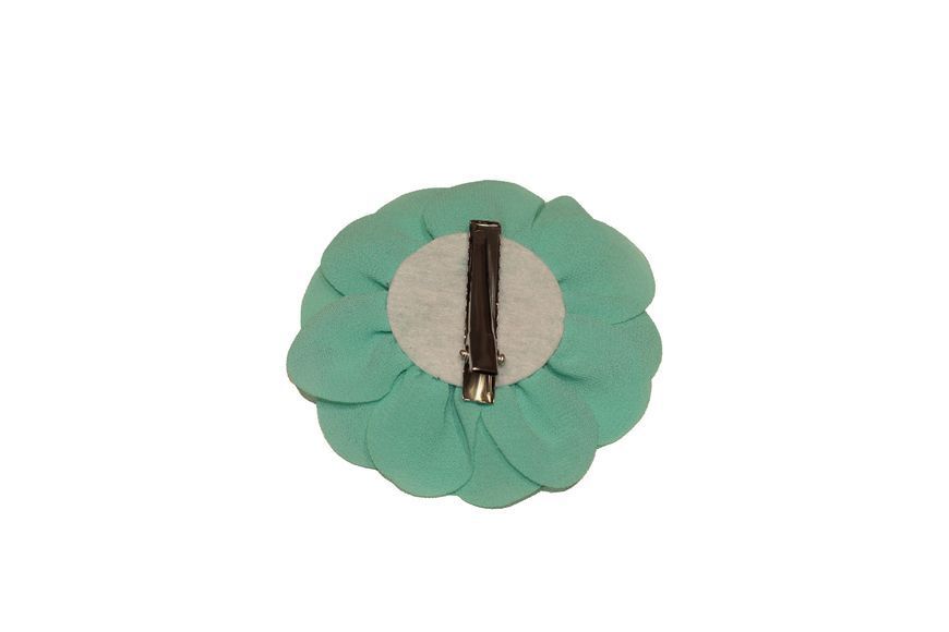 Заколка для волосся Flower Turquoise decor n-0030-tu фото